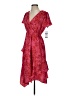 Sofia Jeans by Sofia Vergara Paisley Red Cocktail Dress Size XS - photo 1