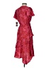 Sofia Jeans by Sofia Vergara Paisley Red Cocktail Dress Size XS - photo 2