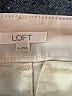 Ann Taylor LOFT Solid Tan Khakis Size 4 - photo 7