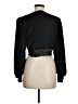 Open Edit 100% Polyester Black Long Sleeve Blouse Size M - photo 2