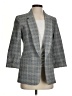 Bar III Plaid Gray Blazer Size S - photo 1