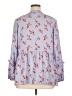 Counterparts 100% Polyester Blue 3/4 Sleeve Blouse Size XL - photo 2