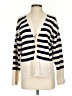 Zara Stripes Ivory Cardigan Size S - photo 1