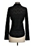 August Silk Black Long Sleeve Blouse Size S - photo 2