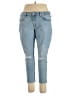 Denizen from Levi's Hearts Blue Jeans Size 33 waist - photo 1