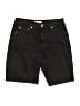 MNG 100% Cotton Black Denim Shorts Size 4 - photo 1