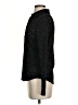 August Silk Black Long Sleeve Blouse Size S - photo 5