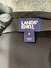 Lands' End 100% Polyester Solid Black Formal Skirt Size 6 - photo 4