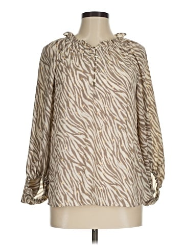 Blu Pepper Long Sleeve Blouse (view 1)