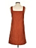 Shein 100% Polyester Brown Casual Dress Size 4 - photo 2