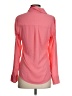 Express 100% Polyester Color Block Pink Long Sleeve Blouse Size XS - photo 2