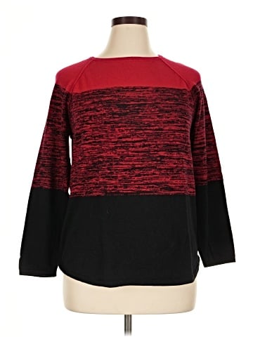 Karen Scott Pullover Sweater (view 1)