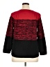 Karen Scott 100% Cotton Color Block Red Pullover Sweater Size XL (petite) - photo 2