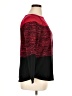 Karen Scott 100% Cotton Color Block Red Pullover Sweater Size XL (petite) - photo 4