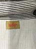 Tulip Gray 3/4 Sleeve Button-Down Shirt Size L - photo 7
