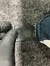dalia Chevron-herringbone Gray Shorts Size 6 - photo 4