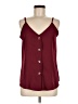 Unbranded Burgundy Sleeveless Blouse Size M - photo 1
