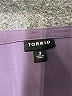Torrid 100% Polyester Purple Short Sleeve Blouse Size 3X Plus (3) - photo 7