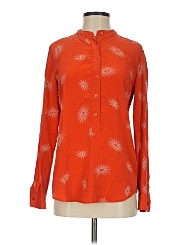Equipment Long Sleeve Blouse (view 1)
