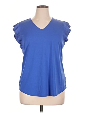 Adrianna Papell Short Sleeve Top (view 1)