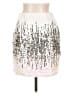 Maner 100% Polyester Silver Formal Skirt Size L - photo 2