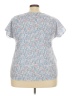 Assorted Brands Blue Short Sleeve Blouse Size 3X (estimated) - photo 2