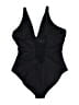 Assorted Brands Solid Black One Piece Swimsuit Size 4X - photo 2