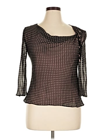 Donna Ricco 3/4 Sleeve Top (view 1)