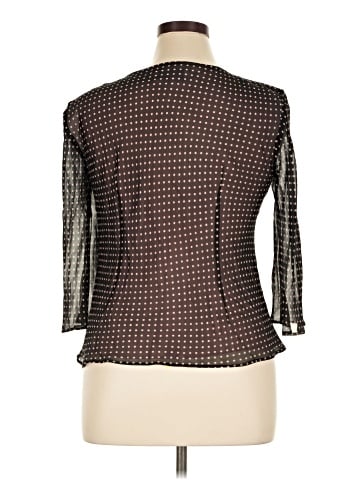 Donna Ricco 3/4 Sleeve Top (view 2)