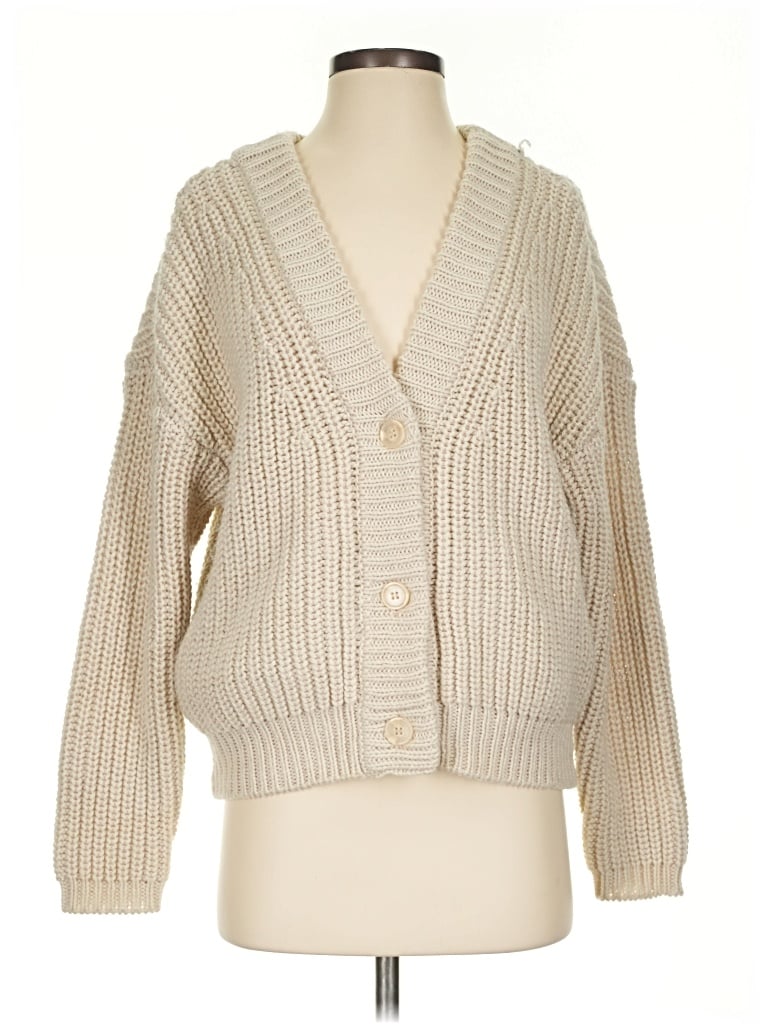 Pre-owned Fifteen Twenty Cardigan Sweater In Tan