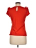 Hallhuber Red Orange Short Sleeve Top Size M - photo 2