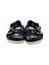 Aqua 100% Leather Black Sandals Size 7 1/2 - photo 2
