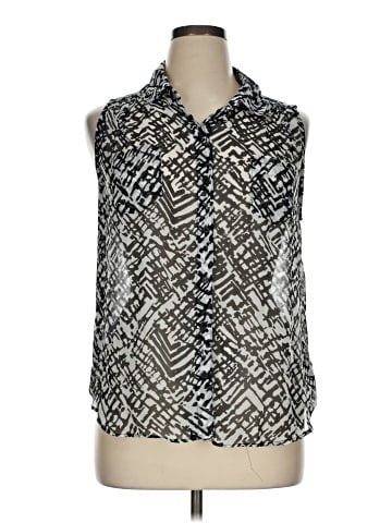 AB Studio Sleeveless Blouse (view 1)