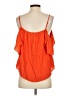 Lovers + Friends Orange Sleeveless Blouse Size S - photo 2