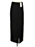 MNG Solid Black Formal Skirt Size 2 - photo 2
