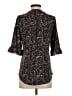 Unbranded Black 3/4 Sleeve Blouse Size S - photo 2