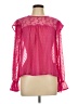 Bleuh Ciel Pink Long Sleeve Blouse Size L - photo 1