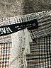 Zara Plaid Gray Casual Skirt Size L - photo 4