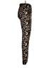 Daisy Animal Print Black Leggings Size L - photo 4