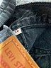 Levi's 100% Cotton Stars Black Denim Skirt Size 26 waist - photo 5