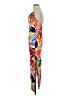 Olive Tree Tropical Orange Casual Dress Size XXS (estimated) - photo 5