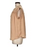 Maison d' Amelie 100% Polyester Tan Short Sleeve Blouse Size M - photo 5