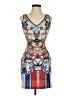 Clover Canyon Graphic Blue Cocktail Dress Size S - photo 1