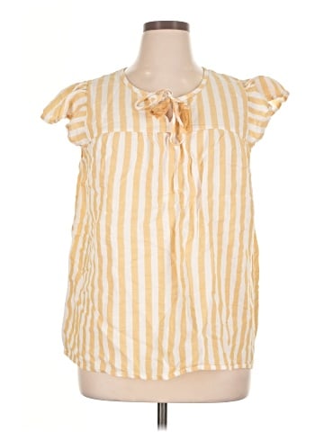 St. John's Bay Short Sleeve Blouse (view 1)