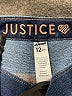 Justice Solid Blue Jeans Size 12 - photo 3