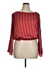MICHAEL Michael Kors Red 3/4 Sleeve Blouse Size XL - photo 1