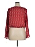 MICHAEL Michael Kors Red 3/4 Sleeve Blouse Size XL - photo 2