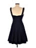 Kasper 100% Cotton Solid Blue Cocktail Dress Size S - photo 2