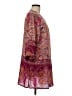Soft Surroundings 100% Modal Multi Color Burgundy Kimono Size M - photo 4