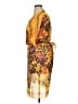 Unbranded 100% Polyester Yellow Kimono Size XL - photo 5